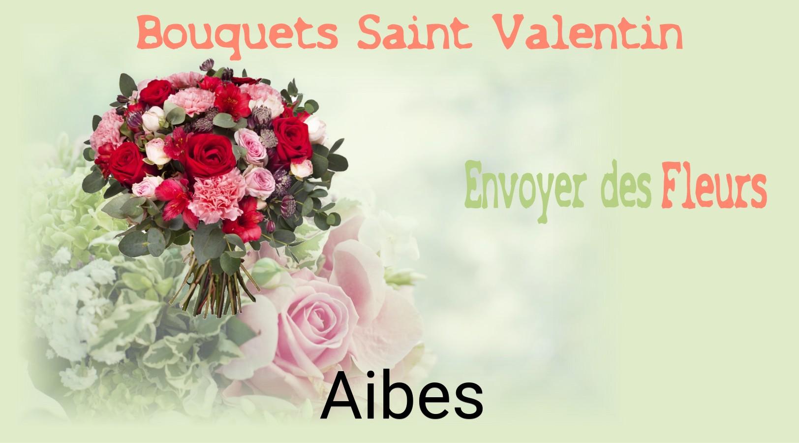 Roses de Saint-Valentin livrées à Aibes